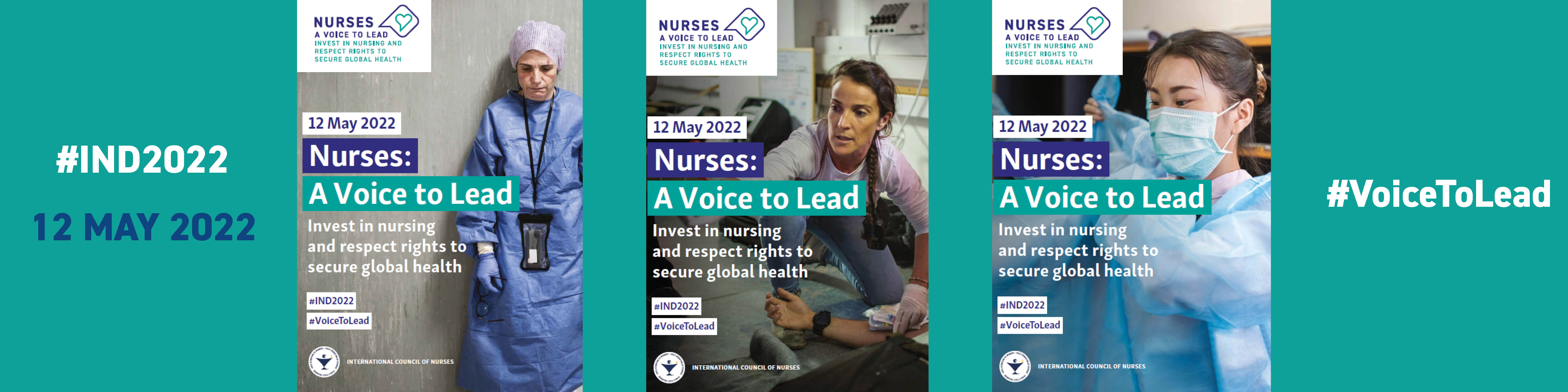 International Council of Nurses releases posters, digital promotional